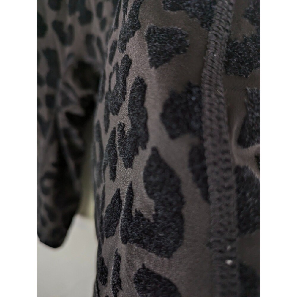 Balance Athletica Black Leopard Print Bike Shorts - Picture 8 of 9